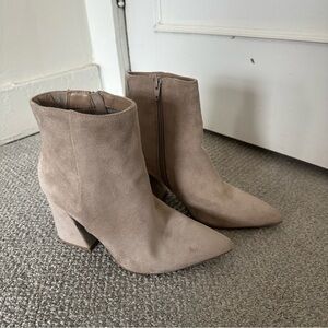 A New Day Suede Ankle Boots